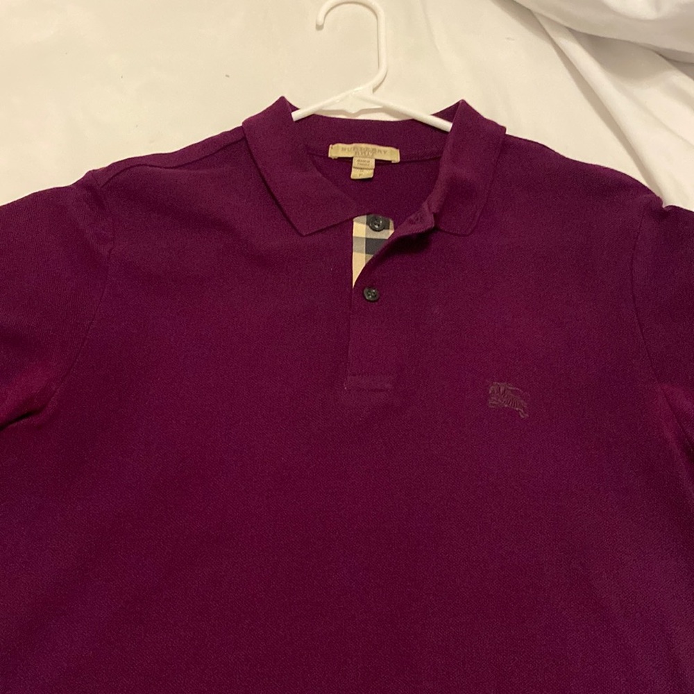 Burberry collar shirt